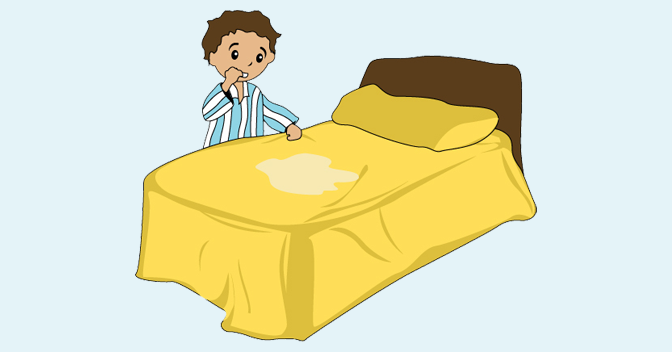 Day 3 - Bedwetting; life in the day of a patient
